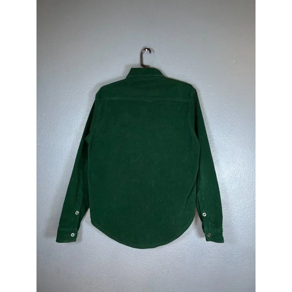 Polo Ralph Lauren Velvet size S Vintage men's shirt green